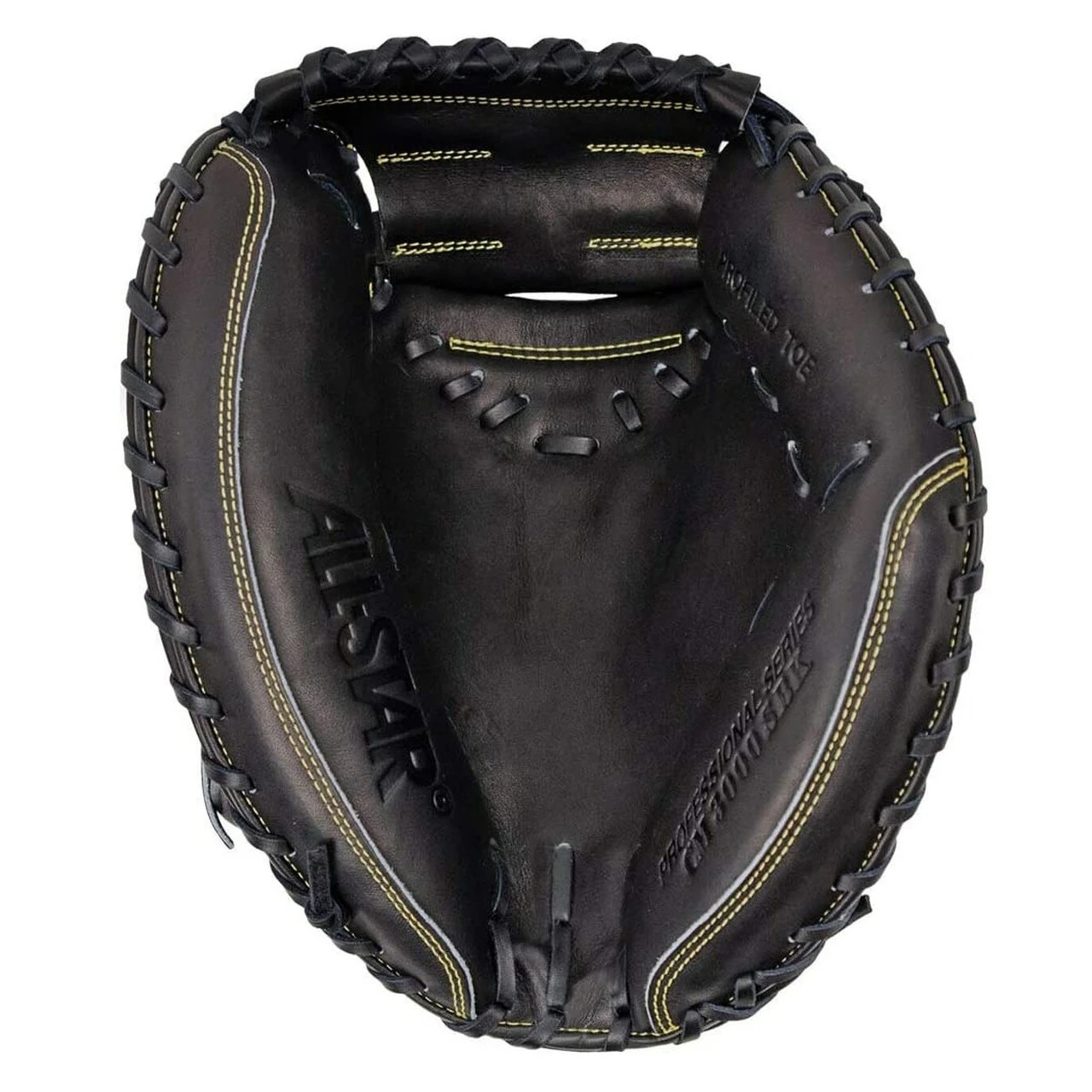 All-Star Pro-Elite 34 Professional Catchers Mitt Black Right Hand Throw - Image 2