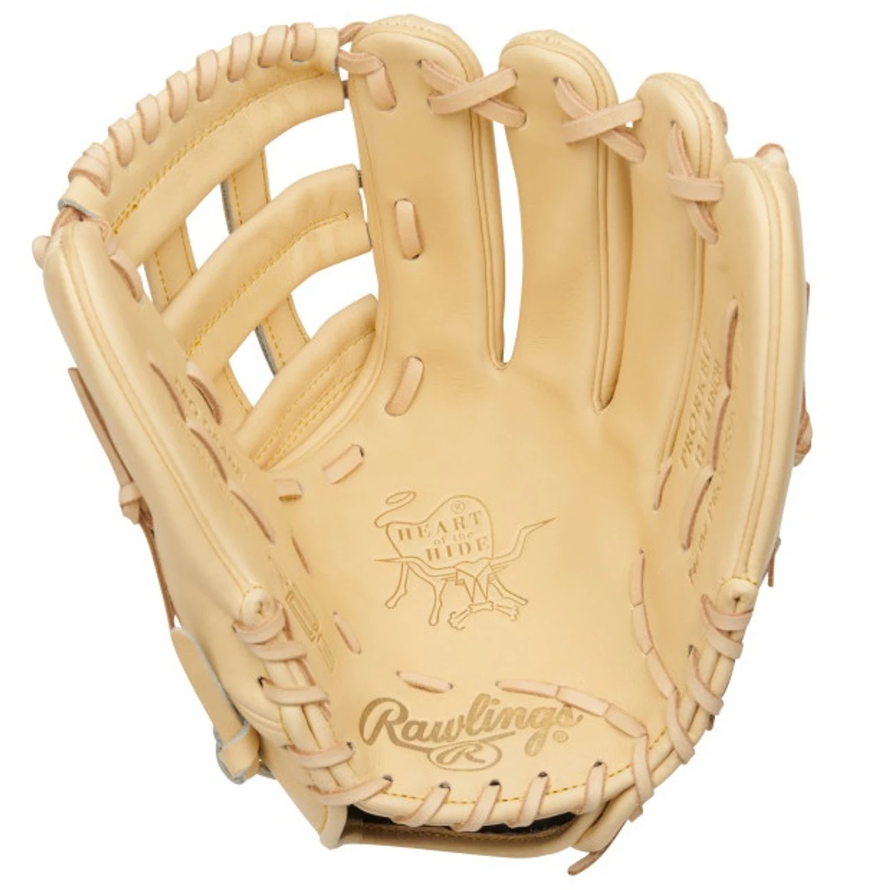 Rawlings Heart Of Hide 2022 Baseball Glove CAMEL 12.25 Inch Right Hand Throw - Image 2