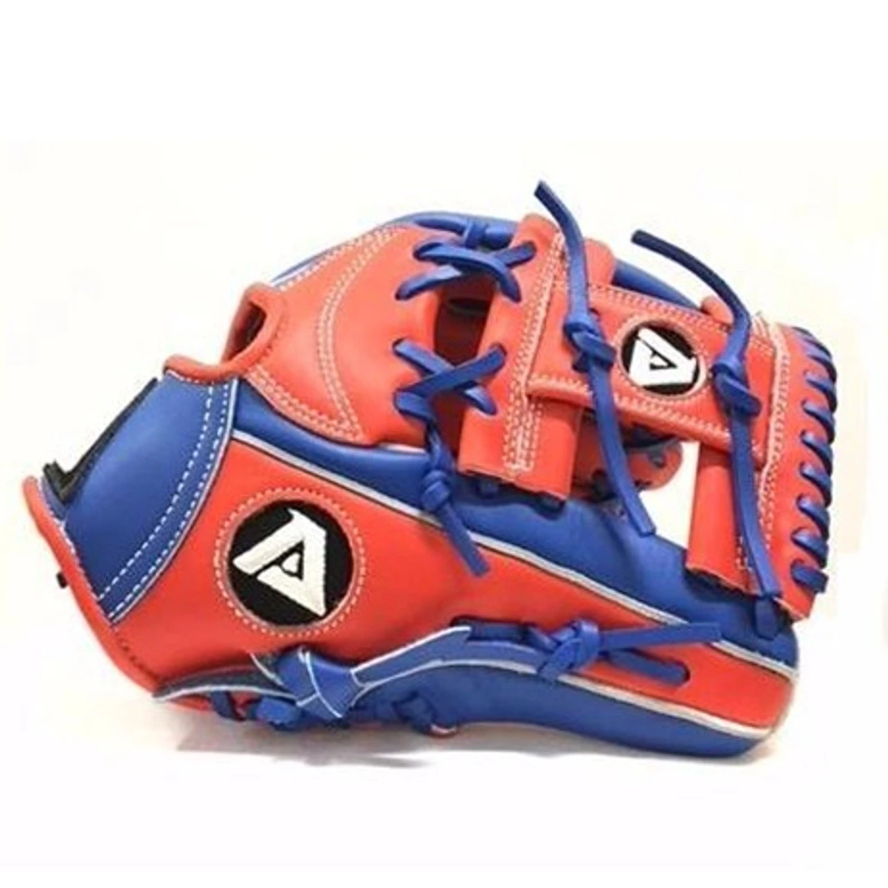Akadema Pro Torino 11.5 Red Blue Baseball Glove Right Hand Throw - Image 6