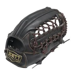 Zett Pro Series BPGT-3627 Baseball Glove Black 12.5 Right Hand Throw