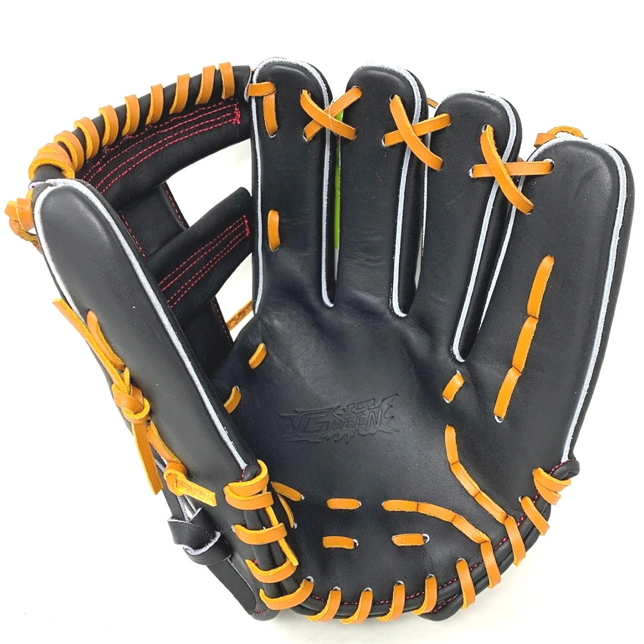 SSK Taiwan Green Series 12 Inch 3922A Baseball Glove Black Right Hand Throw - Image 6