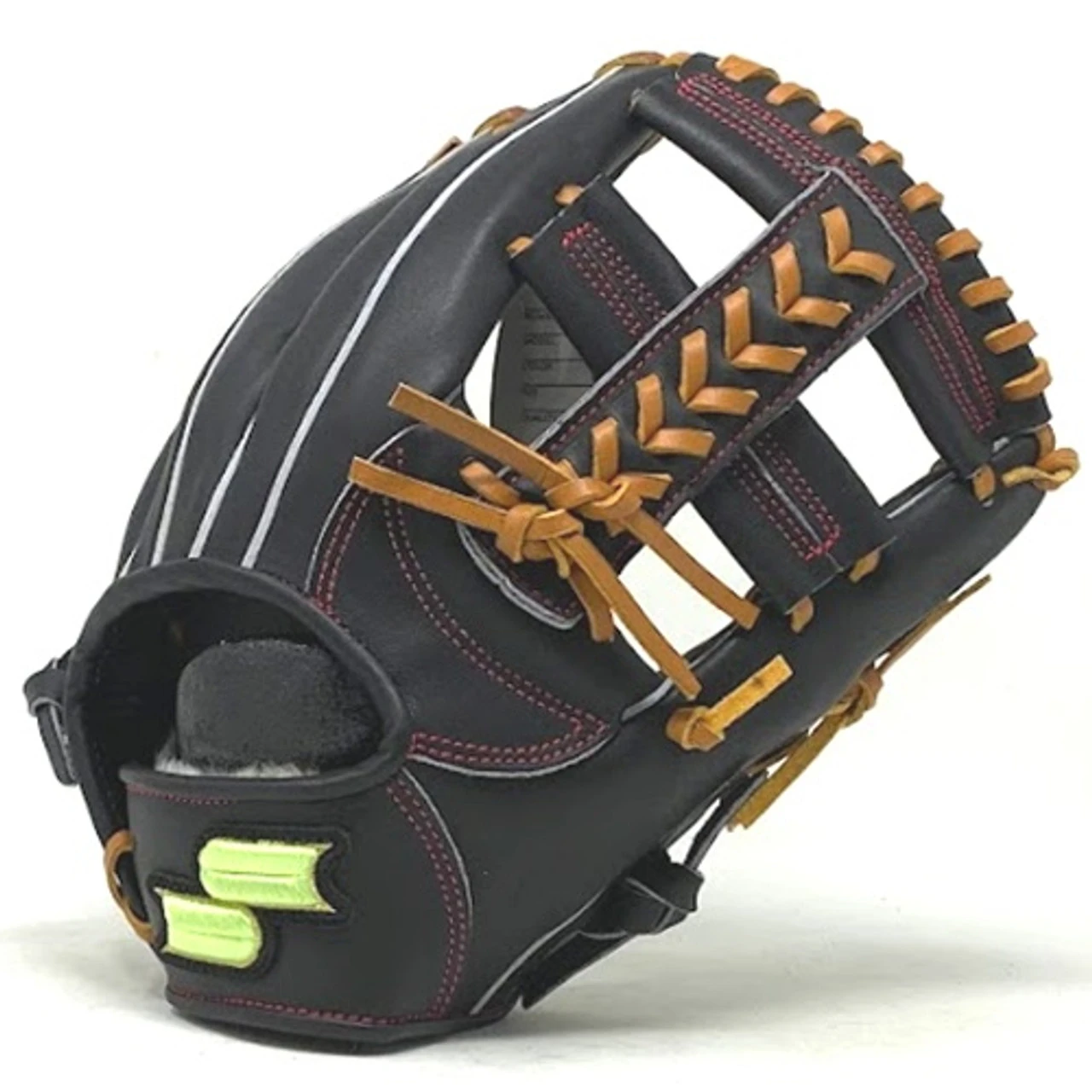 SSK Taiwan Green Series 12 Inch 3922A Baseball Glove Black Right Hand Throw