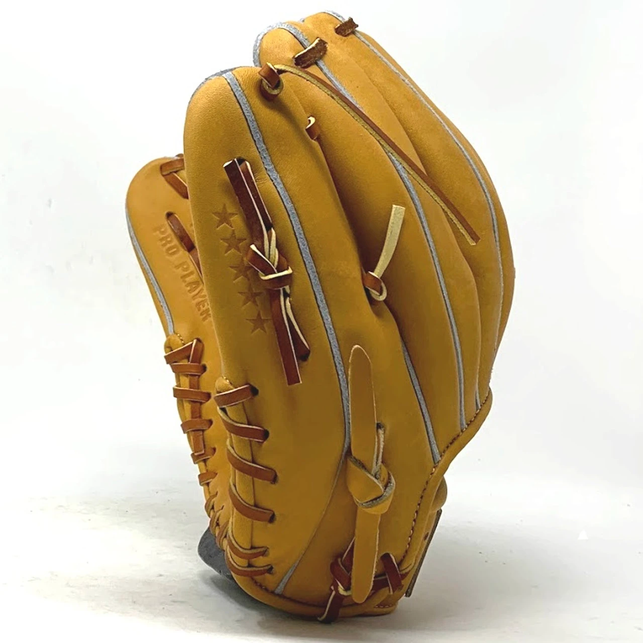 Classic Baseball Glove 11.25 Inch One Piece Tan Right Hand Throw - Image 8
