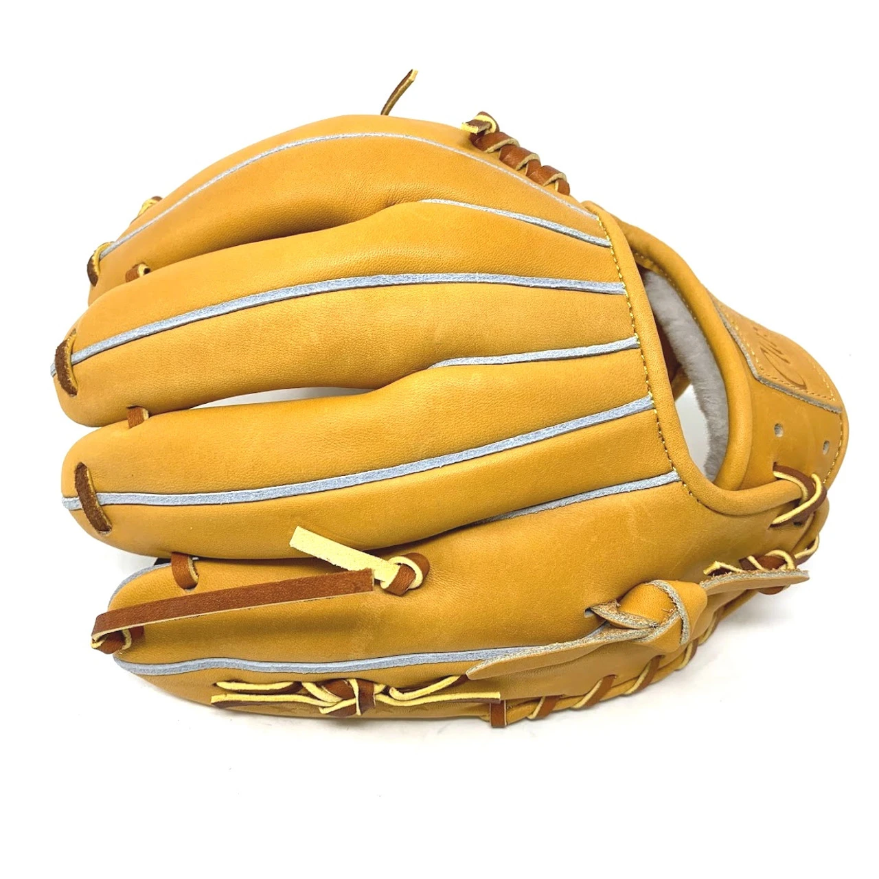 Classic Baseball Glove 11.25 Inch One Piece Tan Right Hand Throw - Image 9