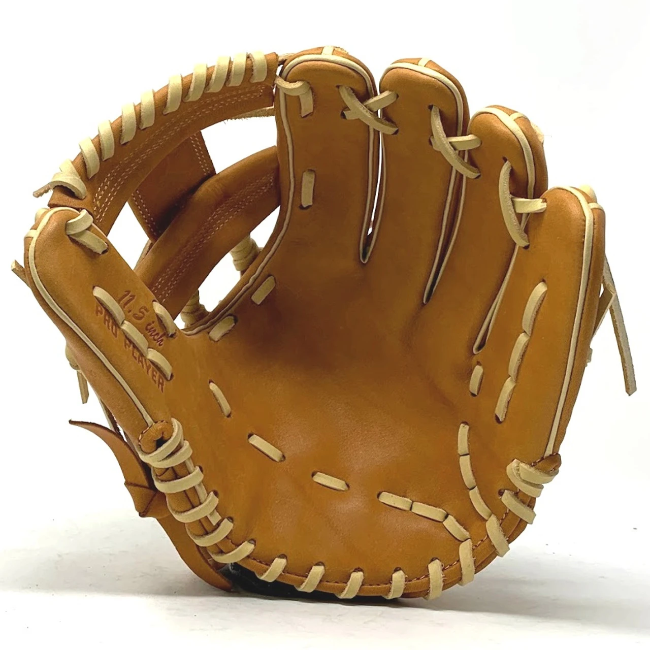 Classic Baseball Glove 11.5 Inch I Web Spiral Tan Right Hand Throw - Image 6