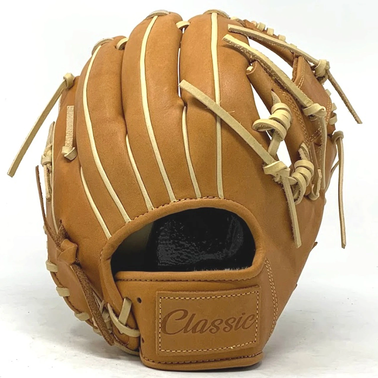 Classic Baseball Glove 11.5 Inch I Web Spiral Tan Right Hand Throw - Image 3