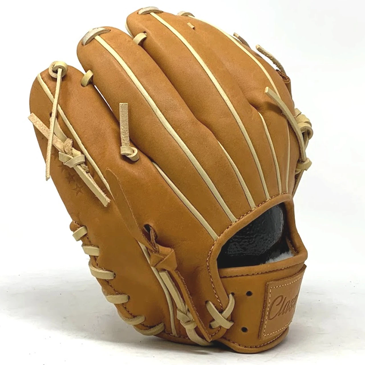 Classic Baseball Glove 11.5 Inch I Web Spiral Tan Right Hand Throw - Image 7