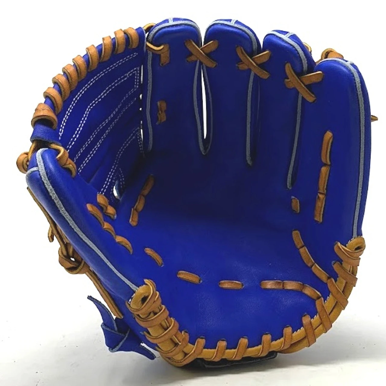 Classic Custom Pro US Kip Blue Tan 12 Inch Baseball Glove Right Hand Throw - Image 2