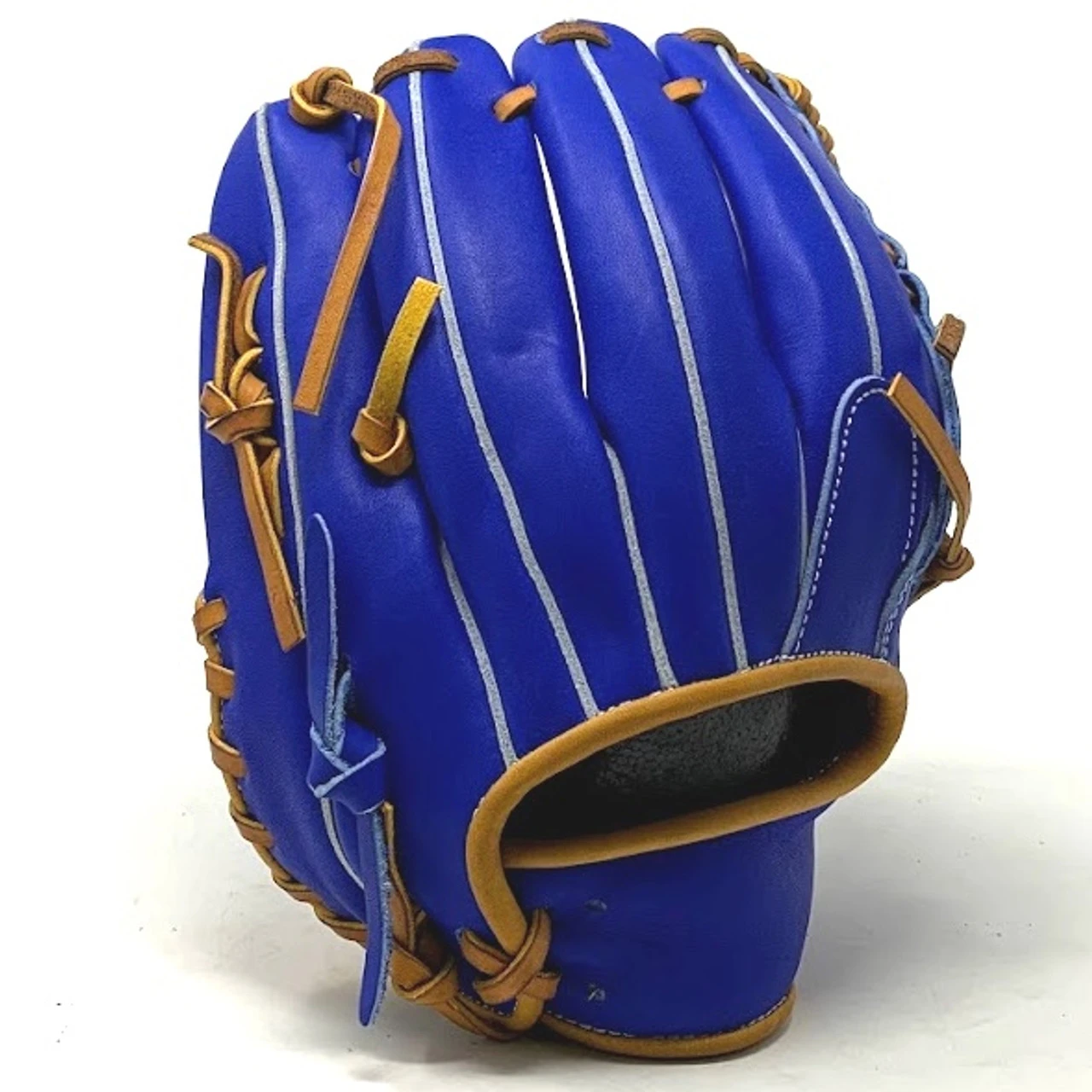 Classic Custom Pro US Kip Blue Tan 12 Inch Baseball Glove Right Hand Throw - Image 6