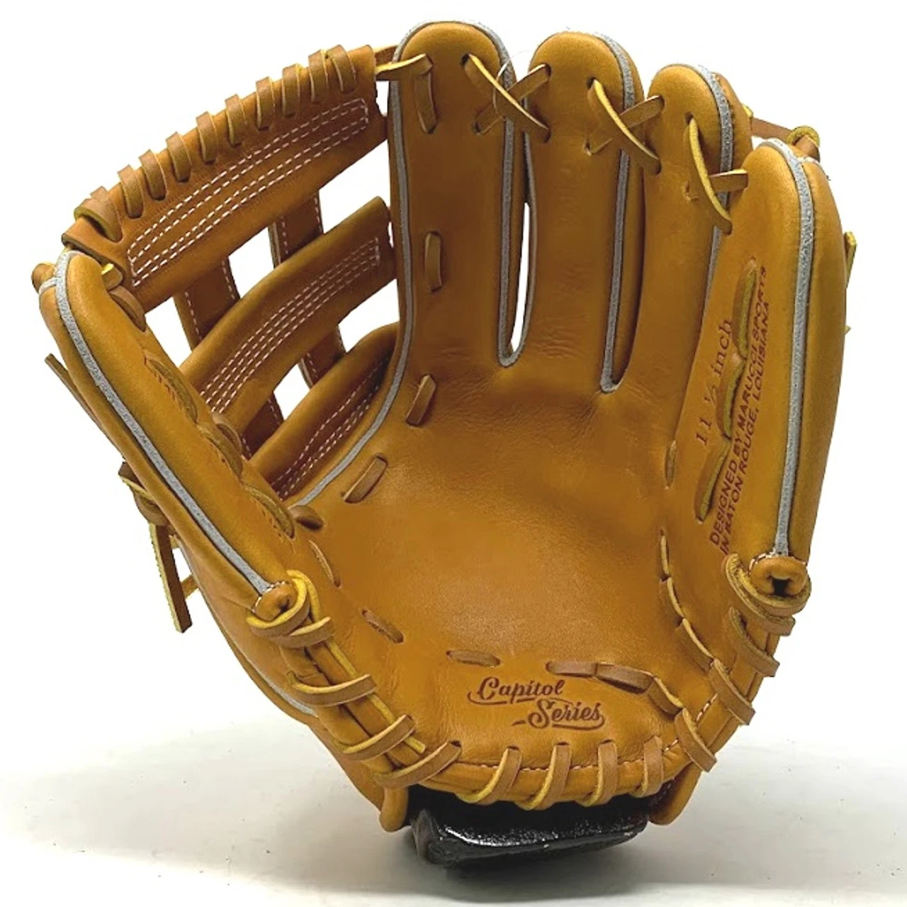 Marucci Capitol Horween Baseball Glove 63A3 11.50 H Web Right Hand Throw - Image 3