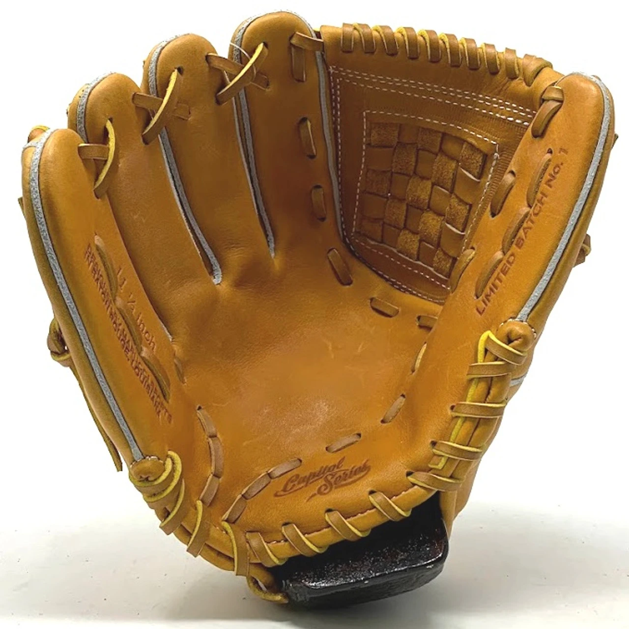 Marucci Capitol Horween Baseball Glove 53K3 11.50 Basket Web Left Hand Throw - Image 3