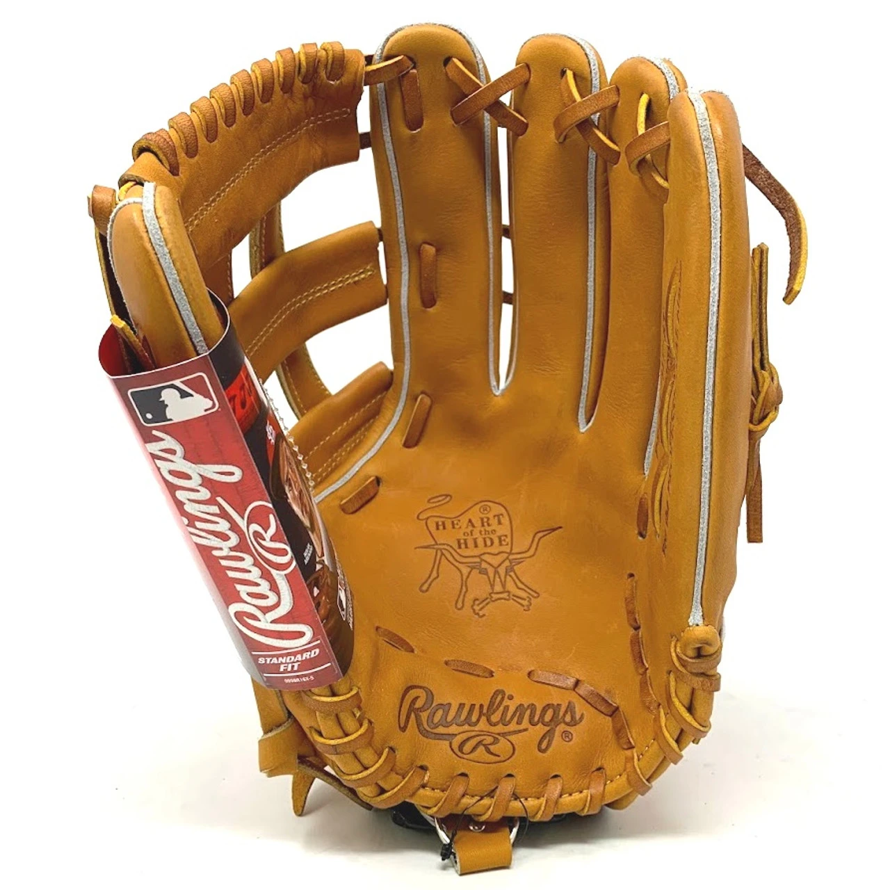 Rawlings Horween Heart Of Hide PRO27HF Baseball Glove 12.75 Right Hand Throw - Image 3