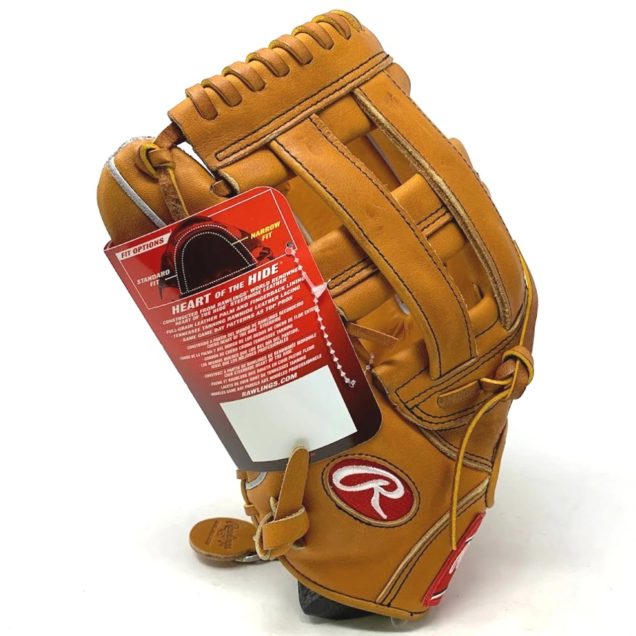 Rawlings Horween Heart Of Hide PRO303H Baseball Glove 12.75 Left Hand Throw - Image 3