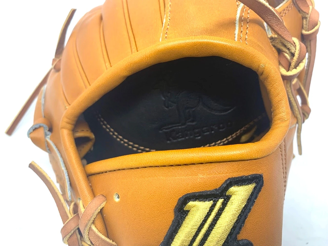 Joe Lee JLN Series 11.5 Cross Web Baseball Glove Tan Right Hand Throw - Image 7