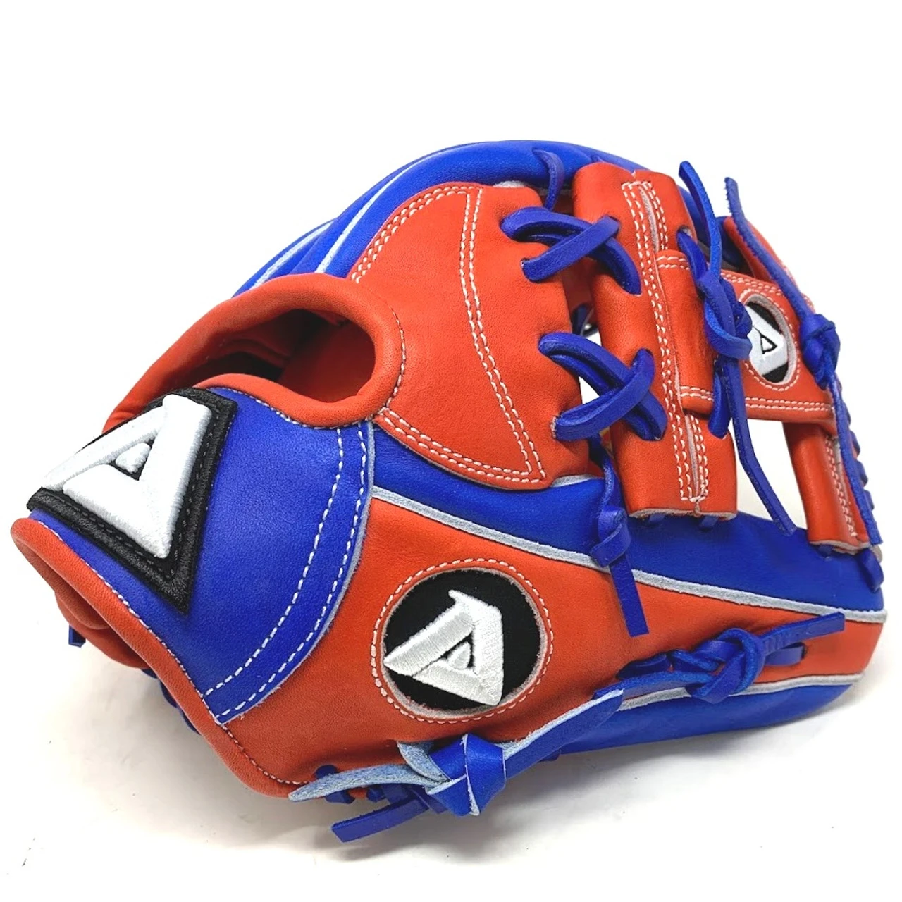 Akadema Pro Torino 11.5 Red Blue Baseball Glove Right Hand Throw - Image 4