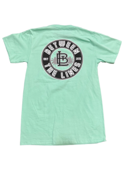 Between The Lines Badge Palm Tree T-Shirt