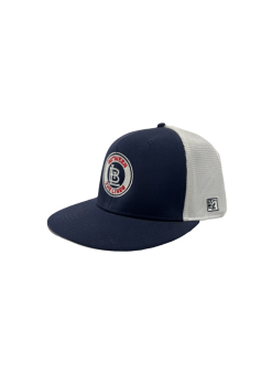 Between The Lines BTL Game Fitted Hat White Stamp