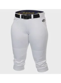 EASTON Rawlings Women's Yoga Style, White, XS