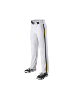 Evoshield Mens Salute Pant White W/Gold Braid