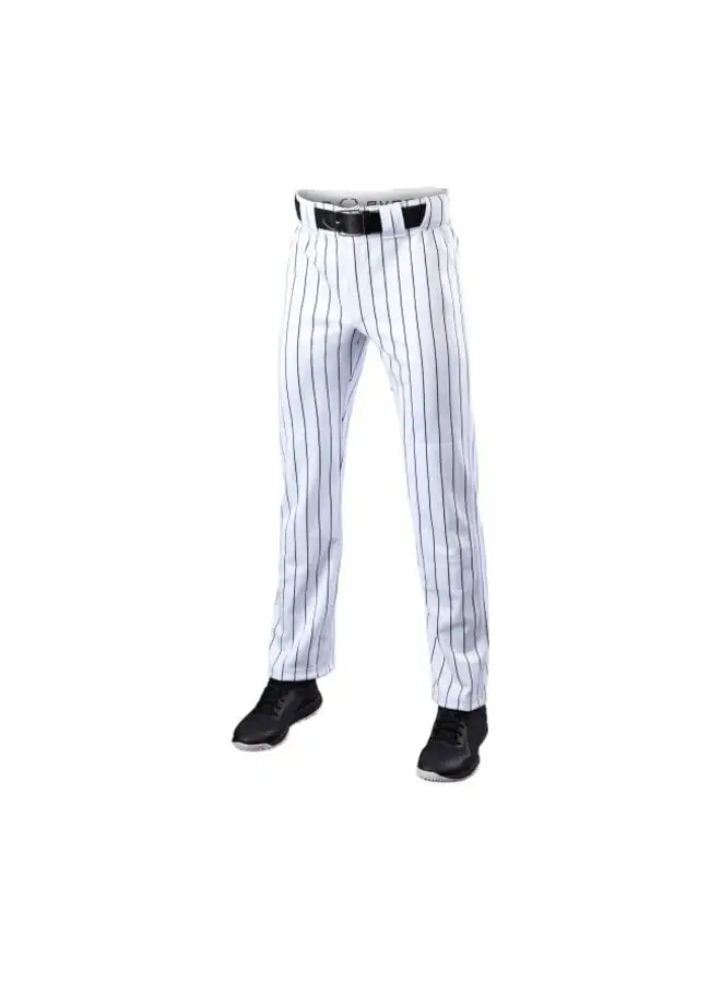 Evoshield Mens Salute White Pant W/Black Pinstripe - Image 2