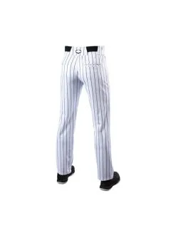 Evoshield Mens Salute White Pant W/Black Pinstripe