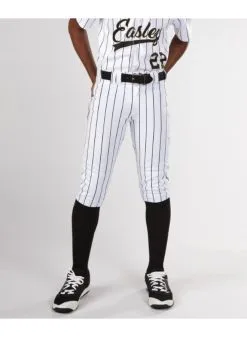 Evoshield Youth Salute White Knicker W/Black Pinstripe