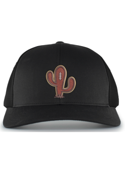 Gonzo's Gear By Luis Gonzalez Gonzo's Gear Cactus Football Hat- Black
