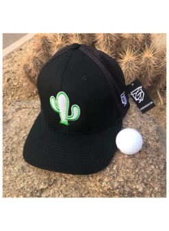Gonzo's Gear By Luis Gonzalez Gonzo's Gear Cactus Golf Hat - Black