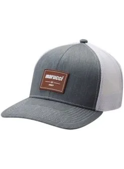 Marucci Established Patch Trucker Snapback Hat Gray/White