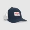 Marucci Established Patch Trucker Snapback Hat Navy/White