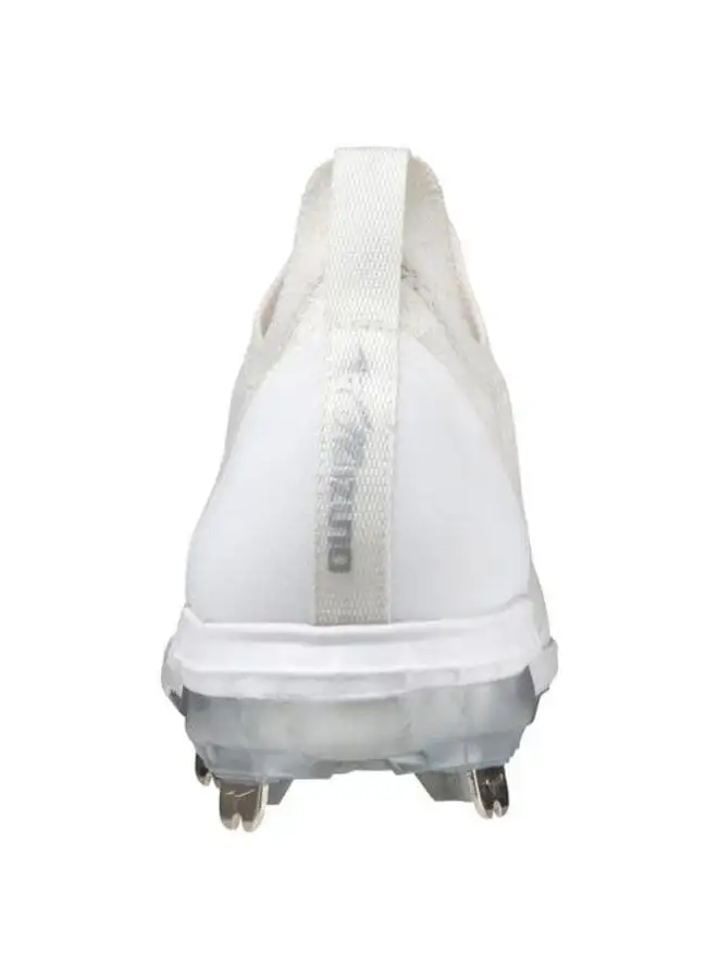 MIZUNO DOMINANT KNIT MEN’S METAL BASEBALL CLEAT - White - Image 5