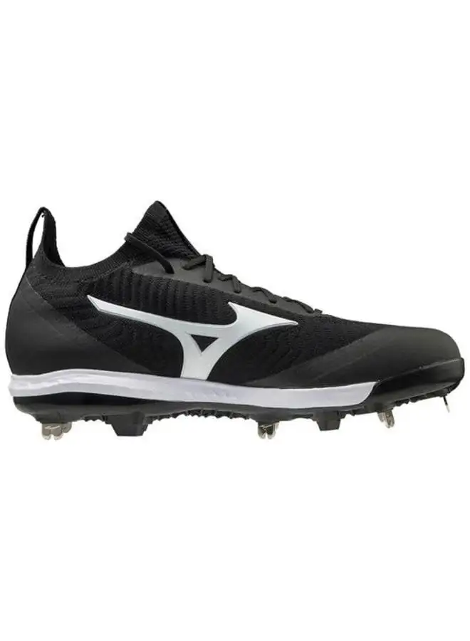 MIZUNO DOMINANT KNIT MEN’S METAL BASEBALL CLEAT - Black/White