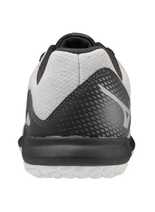 MIZUNO Men's TF-02 Training Shoe - Grey/Black - Image 5
