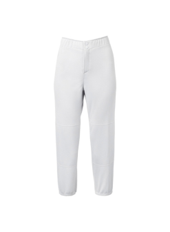 Mizuno Women's Non-Belted Low Rise Fastpitch Pants White XS