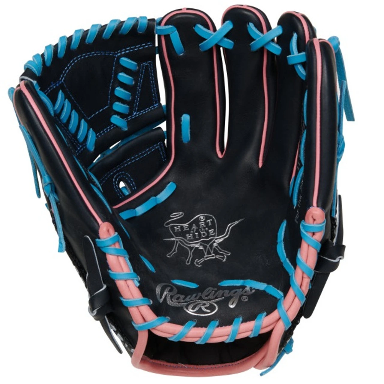 Rawlings Heart Of The Hide Color Sync 7 Baseball Glove 11.75 Two Piece Closed Left Hand Throw - Image 2