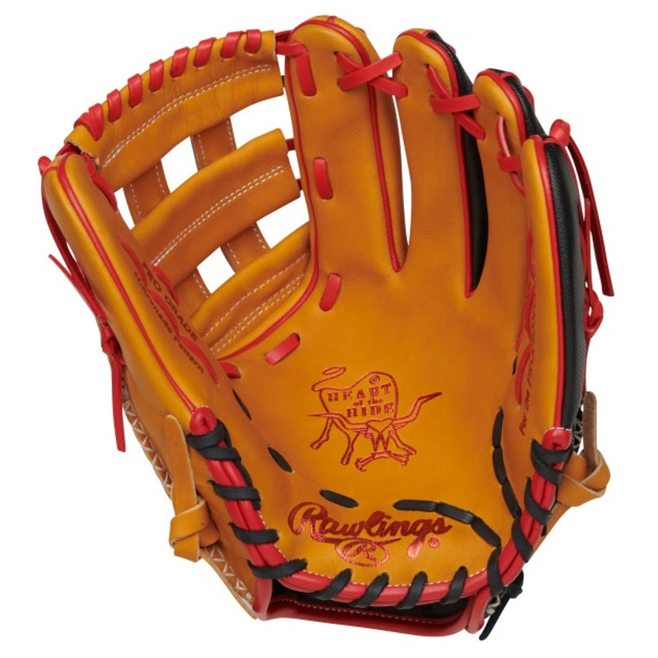 Rawlings Heart Of The Hide Color Sync 7 Baseball Glove 12 Inch NA28 H Web Right Hand Throw - Image 2