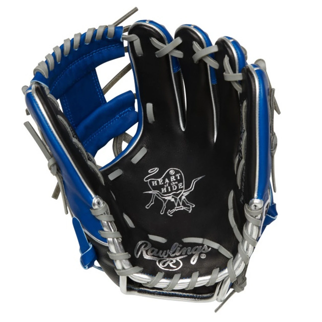 Rawlings Heart Of The Hide Color Sync 7 Baseball Glove 11.5 I Web Royal Right Hand Throw - Image 2