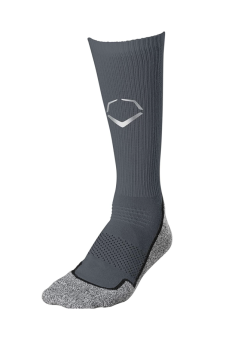 Wilson Evoshield Grey Training Crew Sock M